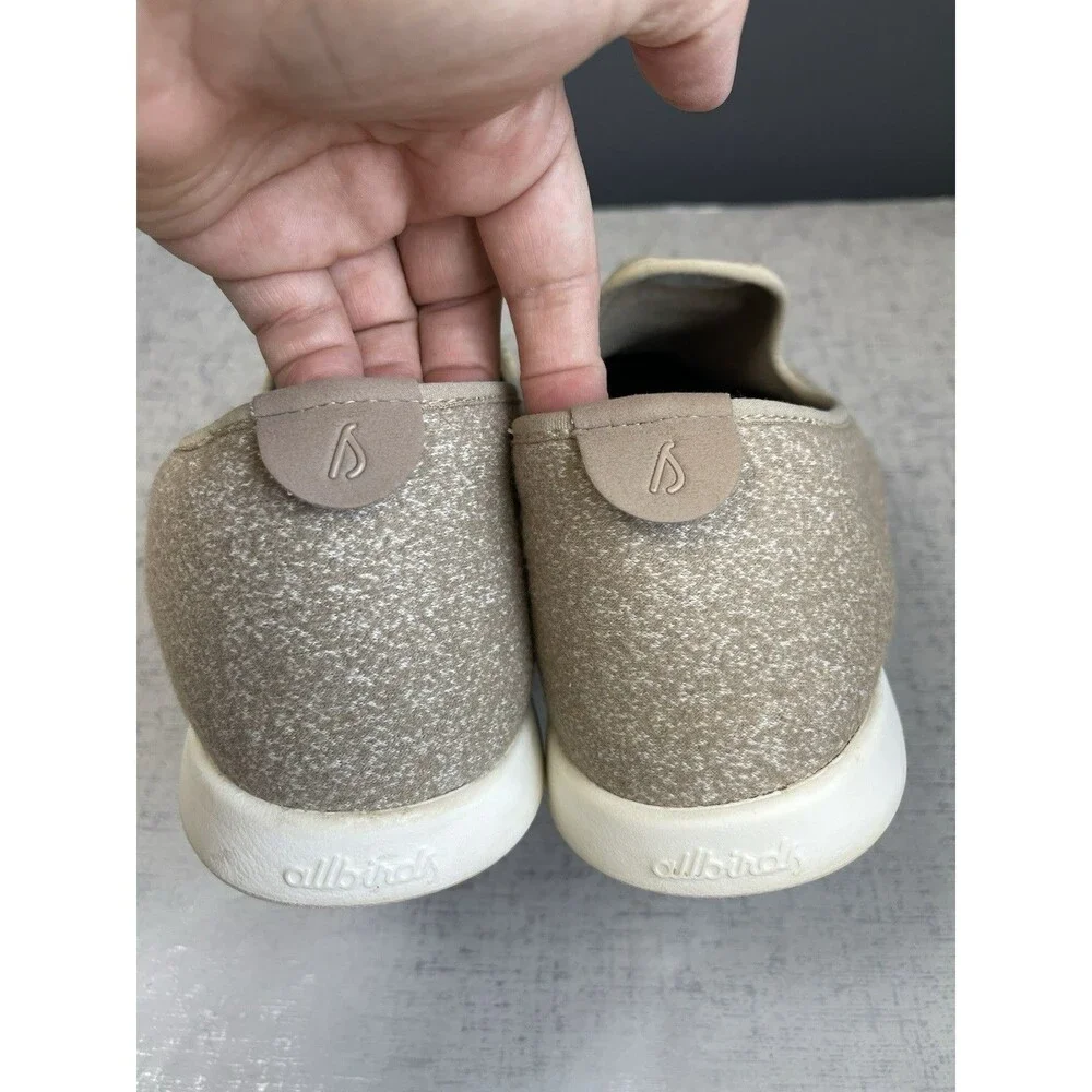 Allbirds Men's 12 M‎ Beige Wool Lounger Slip On Shoes Casual Loafers